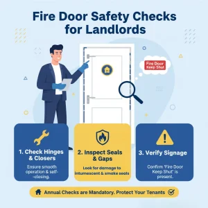Fire door safety checks