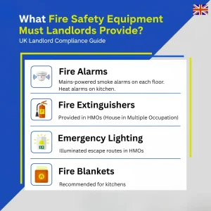 Fire safety equipment for rental properties