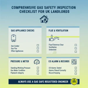 Gas safety inspection checklist