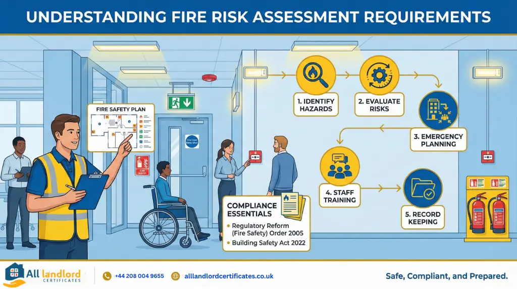 Fire risk assessments legal requirements