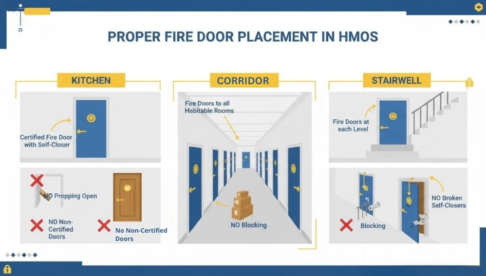 Hmo fire door regulations