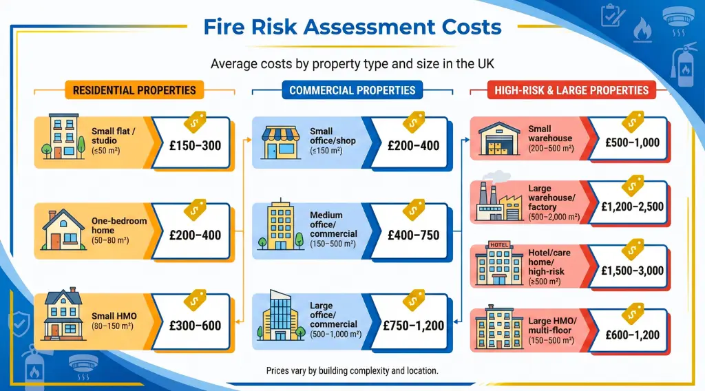 How much does a fire risk assessment cost How much does a fire risk assessment cost