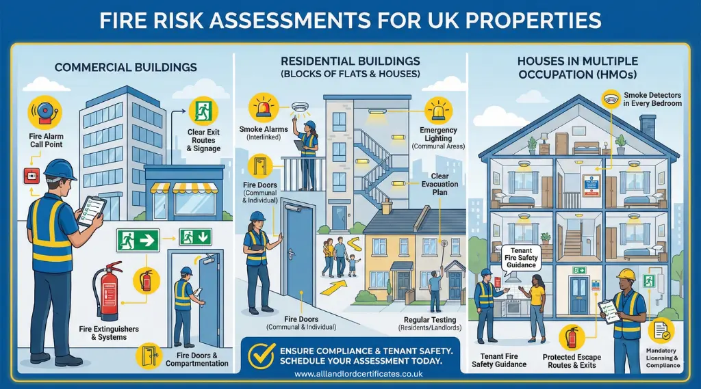 When is a fire risk assessment required When is a fire risk assessment required